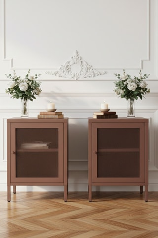 Table de chevet - Marron