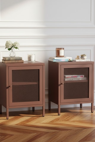 Table de chevet - Marron