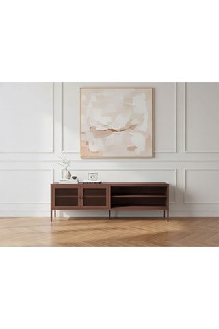 Meuble TV 2 portes - 160 x 35 x 50 cm