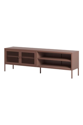 Meuble TV 2 portes - 160 x 35 x 50 cm
