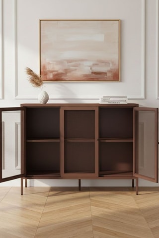 Buffet 3 portes - 121 x 40 x 90 cm