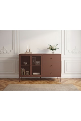 Buffet 2 portes - 140 x 40 x 90 cm