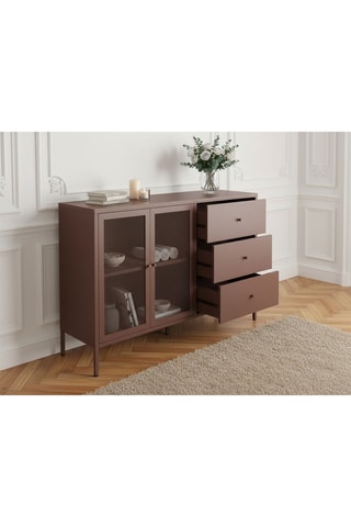 Buffet 2 portes - 140 x 40 x 90 cm