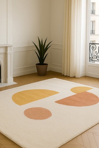 Tapis Adeline - Jaune