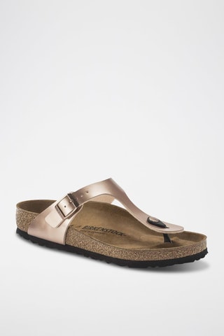 Sandales Gizeh - Rose métallisé - Normale