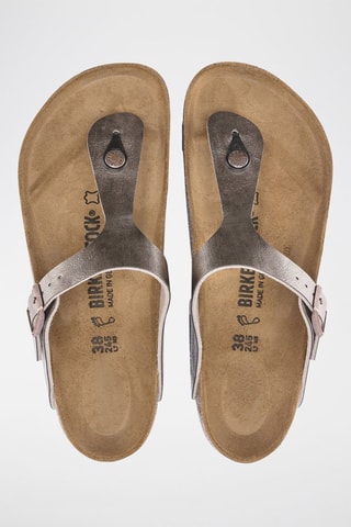 Sandales Gizeh - Taupe métallisé - Normale