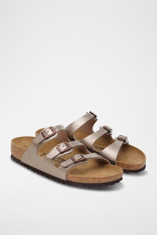 Mules Florida - Taupe - Etroite