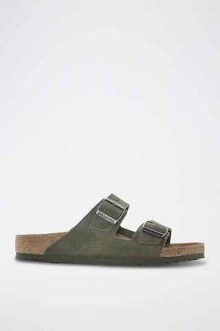 Mules Arizona Vegan - Vert - Etroite