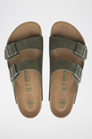 Mules Arizona Vegan - Vert - Etroite