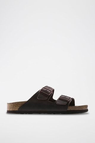 Mules en cuir Arizona - Marron - Normale