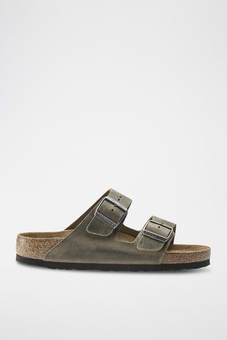 Mules en cuir Arizona - Kaki - Normale