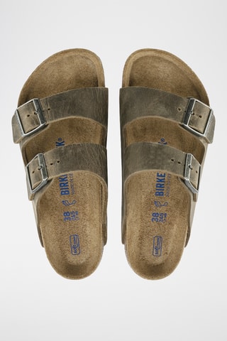 Mules en cuir Arizona - Kaki - Normale