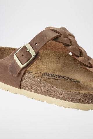 Sandales en cuir Gizeh - Marron - Normale