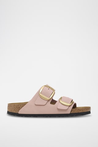 Mules en cuir Arizona - Rose - Etroite