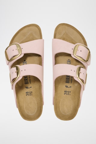 Mules en cuir Arizona - Rose - Etroite