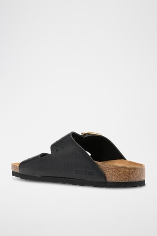 Mules en cuir Arizona - Noir - Etroite