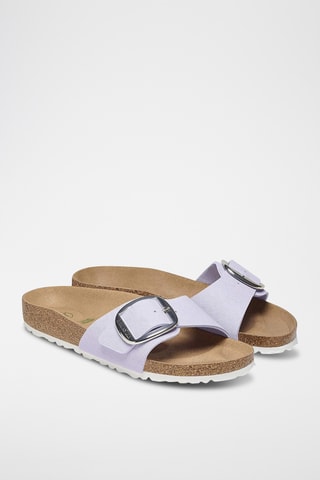 Mules compensées Madrid Vegan - Lavande - Etroite