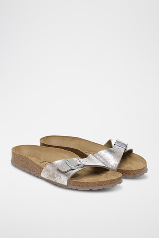 Mules Madrid - Argenté - Etroite