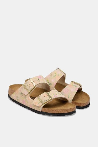 Mules en nubuck Arizona - Beige - Etroite