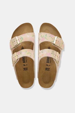 Mules en nubuck Arizona - Beige - Etroite
