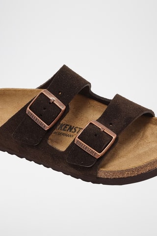 Mules en cuir Arizona - Marron - Etroite
