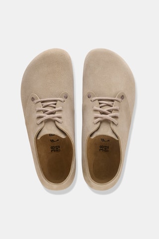 Derbys en nubuck Maine - Taupe - Etroite