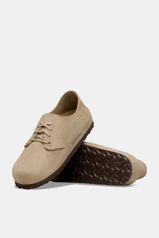 Derbys en nubuck Maine - Taupe - Etroite
