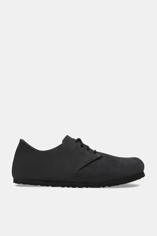Derbys en nubuck Maine - Noir - Etroite