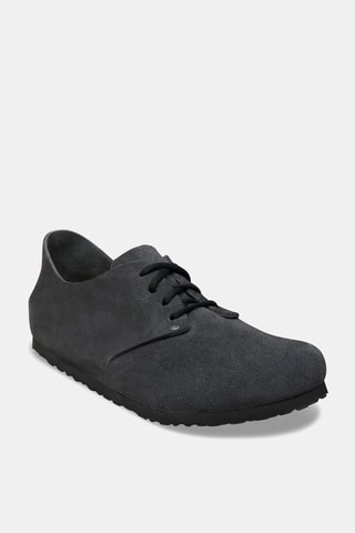 Derbys en nubuck Maine - Noir - Etroite