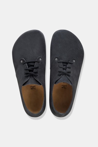 Derbys en nubuck Maine - Noir - Etroite