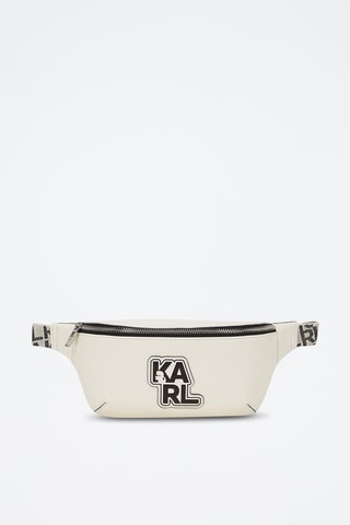 Sac banane en cuir - Blanc