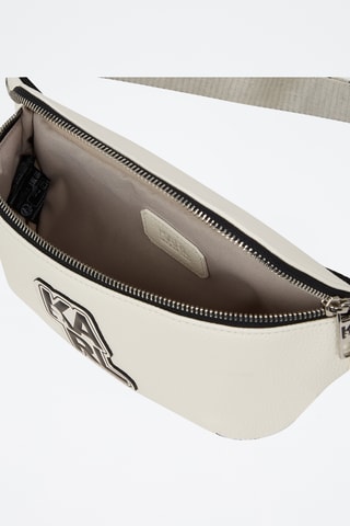 Sac banane en cuir - Blanc