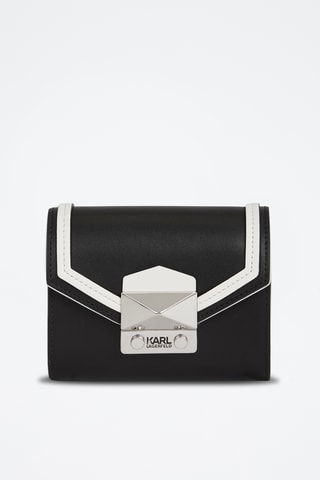 Portefeuille en cuir - Noir et blanc