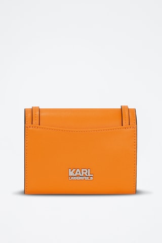 Portefeuille en cuir - Orange