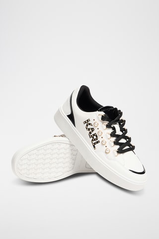 Baskets en cuir - Blanc