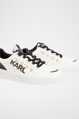 Baskets en cuir - Blanc