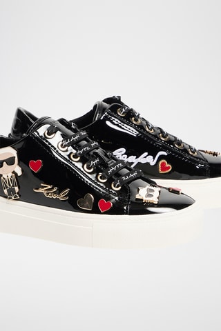 Baskets en cuir - Noir