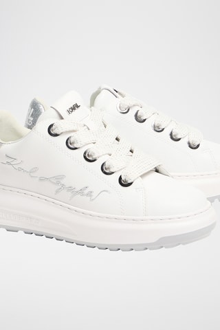 Baskets en cuir - Blanc