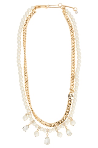 Collier double rangs - Doré