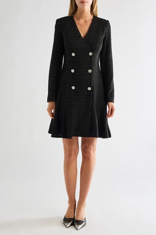 Robe droite - Noir
