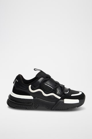 Baskets en cuir - Noir