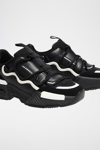 Baskets en cuir - Noir