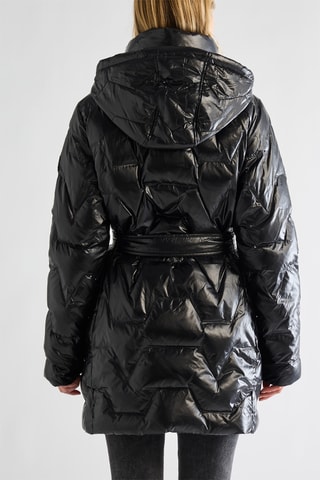 Doudoune à capuche - Noir