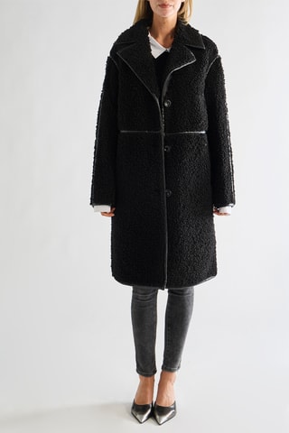 Manteau long - Noir