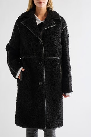 Manteau long - Noir