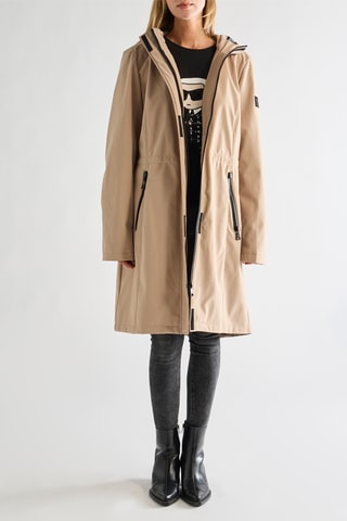 Parka à capuche - Sable