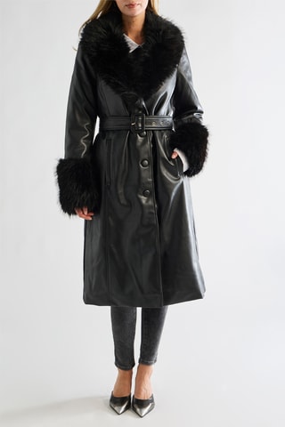 Manteau long - Noir