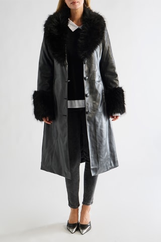 Manteau long - Noir