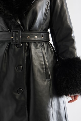 Manteau long - Noir