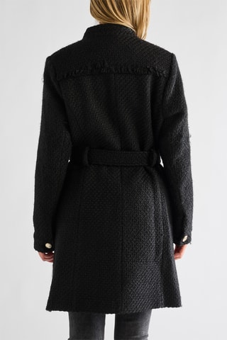 Manteau en laine - Noir